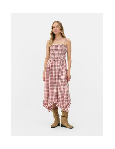 Robe mi-longue asymétrique Rita Ora