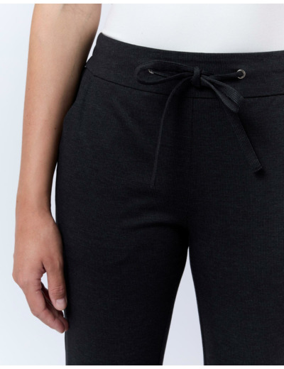 Joggpant 7/8 fuselé pied de puce ANTHRACITE Femme