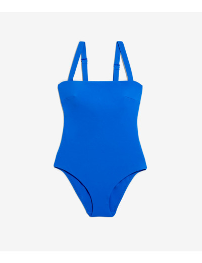 Maillot de bain 1 pièce gainant encolure carrée