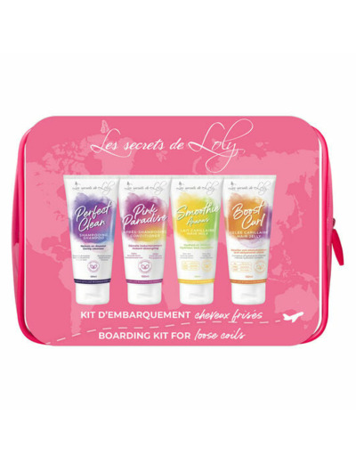 Kit d'embarquement cheveux frisés