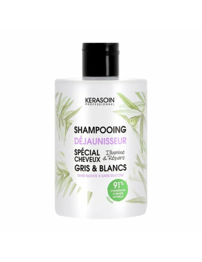 Shampooing déjaunisseur cheveux gris & blancs Gamme Nature