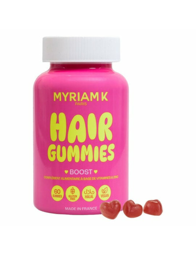 Red love gummies hair vitamins