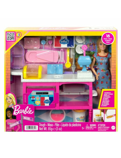 BARBIE - COFFRET POUPÉE MALIBU BARBIE PÂTISSERIE