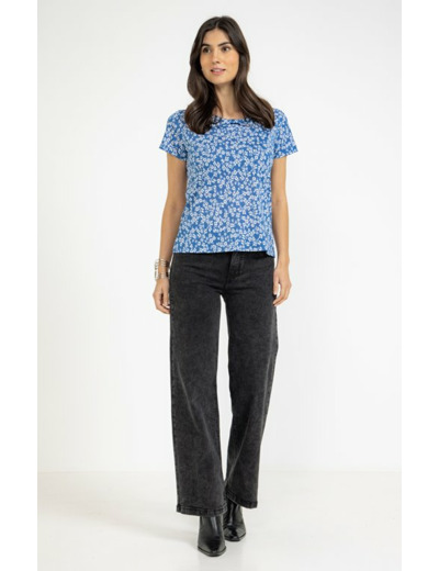 Tee-shirt imprimé manches courtes