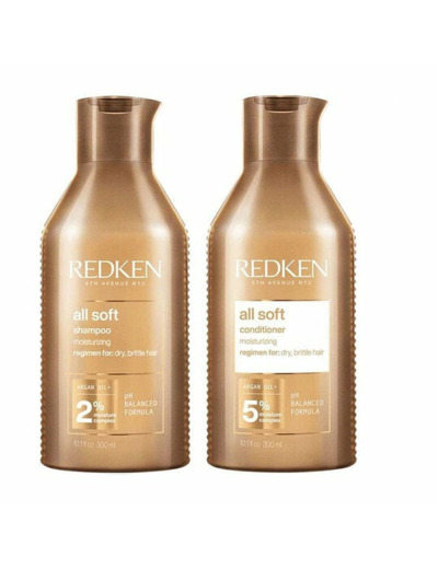 Duo hydratant cheveux secs et rêches All Soft