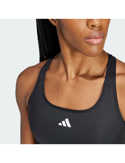 Brassière de fitness pour femme, noire