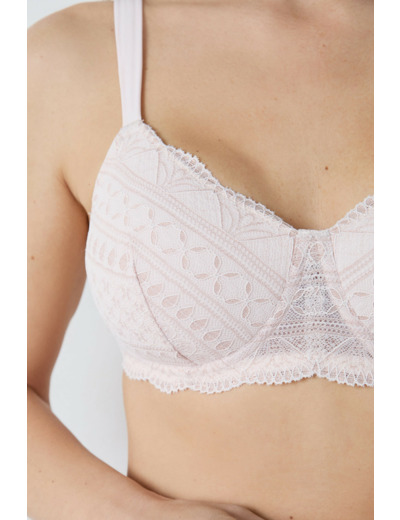 Soutien-gorge post-mastectomie coques fines sans armatures