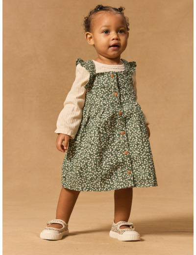 Ensemble body et chasuble fleuri