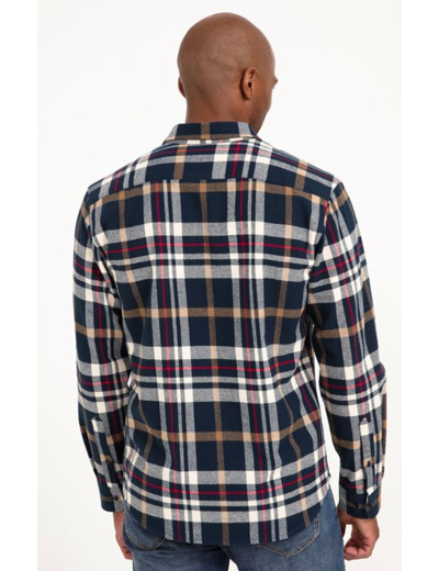 Chemise Manches Longues À Carreaux