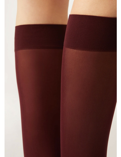 Mi-Bas Semi-Opaques 30 Deniers en Microfibre