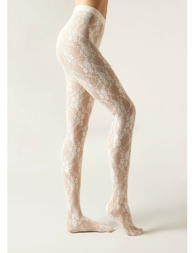 Collant en dentelle