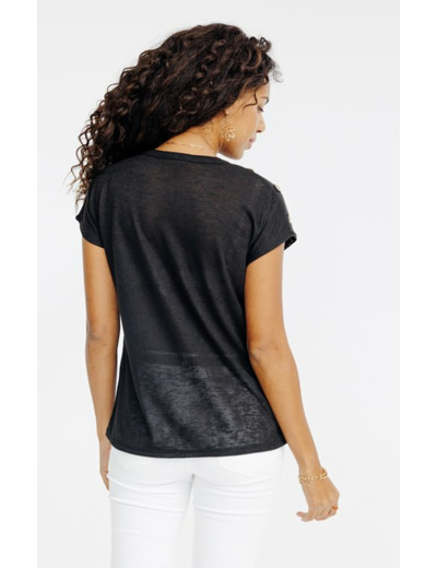 Tee-shirt uni manches courtes