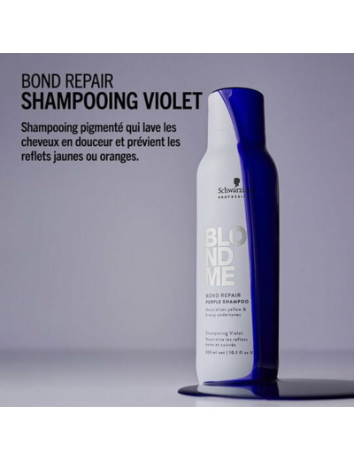 Shampooing violet Blondme Bond Repair Neutralisant