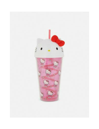 Gobelet avec couvercle Hello Kitty