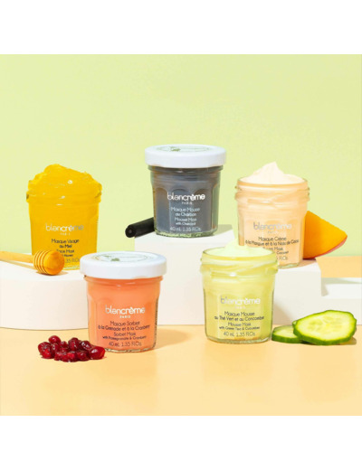 Masque Mousse Charbon Purifiant