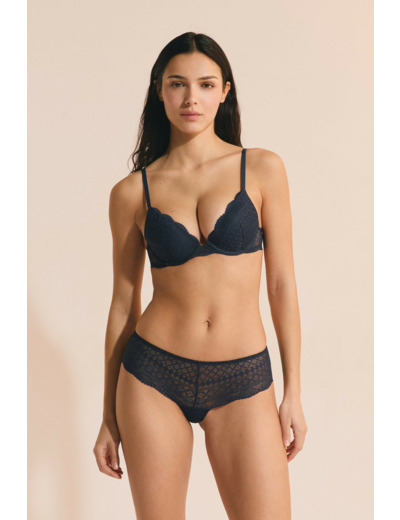 Soutien-gorge N.2 - Le push-up plongeant en dentelle,Soutien-gorge N.2 - Le push-up plongeant en dentelle;${refinementColor}