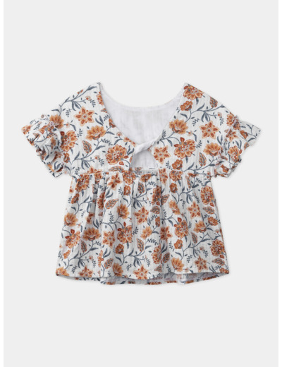 T-shirt à fleurs