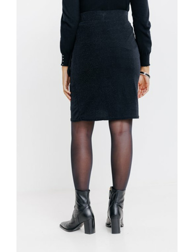 Jupe Maille À Paillettes