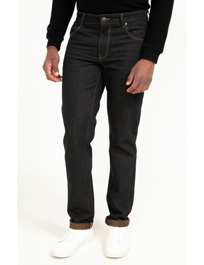 Jean coupe straight Browny