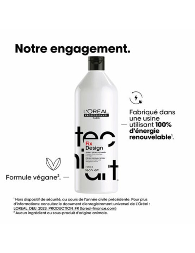 Spray de fixation Localisée Fix Design Tecni.Art 1000ml