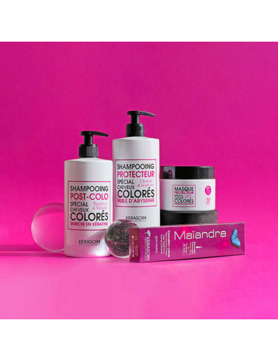 Masque protecteur cheveux colorés