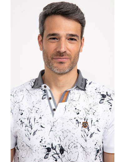 Polo manches courtes Geoleaf