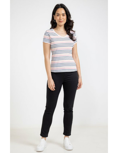 Tee-shirt à rayures