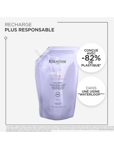Bain Lumière Blond Absolu recharge 500ml