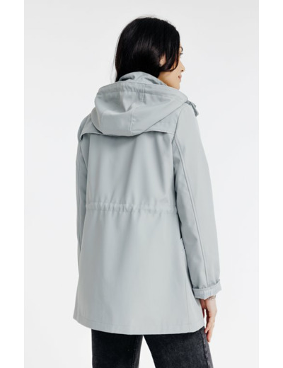 Imperméable à capuche