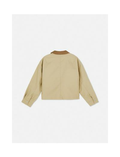 Veste de travail à col contrasté