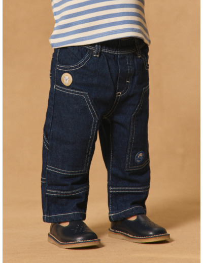 Jean en denim brut