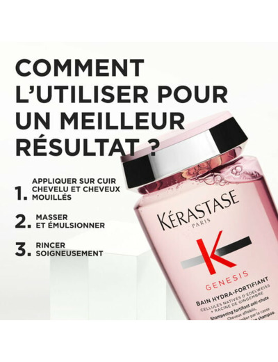 Duo réparation cheveux fragilisés Genesis