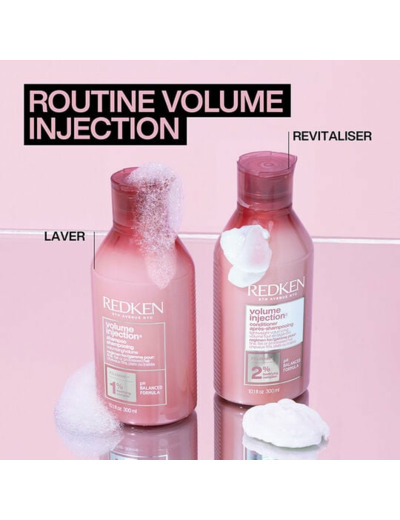 Le rituel Volume Injection pour cheveux fins