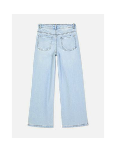 7-15 ans | Jean large fendu à l'ourlet