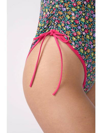 Maillot de bain 1 pièce fleuri