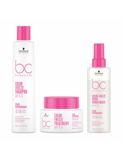Rituel pour cheveux colorés BC Color Freeze