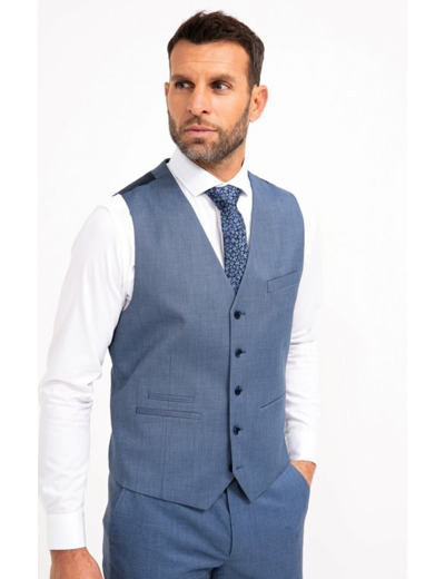 Gilet de costume Ceruleo