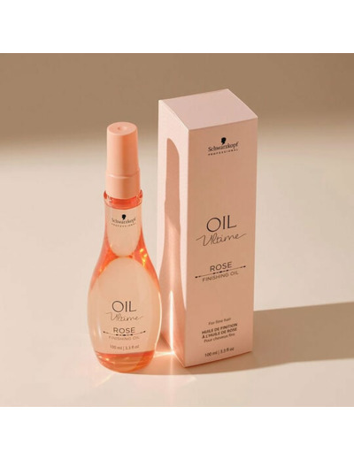 Huile de finition Rose pour cheveux fins ou stressés