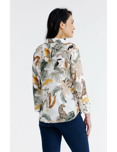 Chemise imprimé jungle