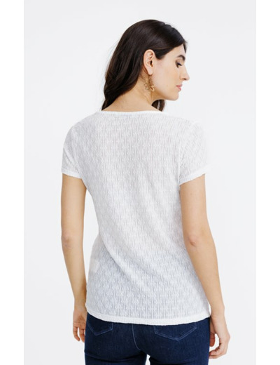 Tee-shirt uni manches courtes