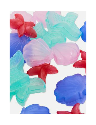 Glaçons réutilisables en forme de coquillages