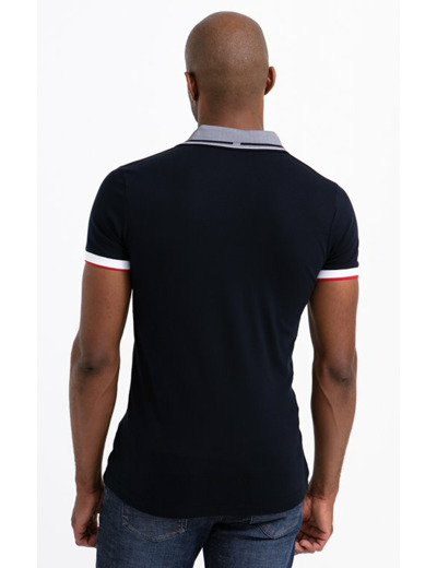 Polo manches courtes Vp marine