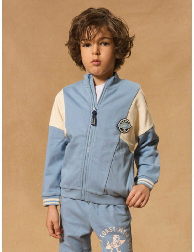 Gilet Bleu et Blanc