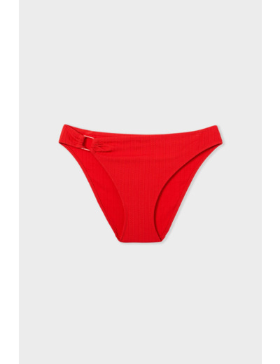 Culotte bikini bas de maillot détail anneau