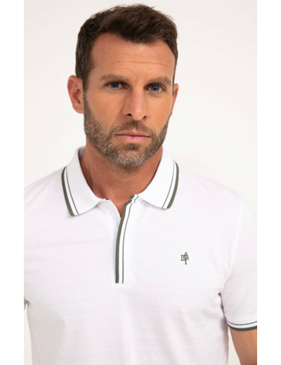 Polo à manches courtes Tennis zip