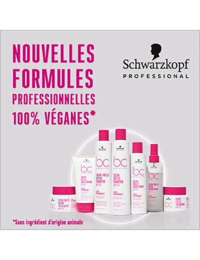 Shampooing pour cheveux colorés BC Color Freeze 500ml