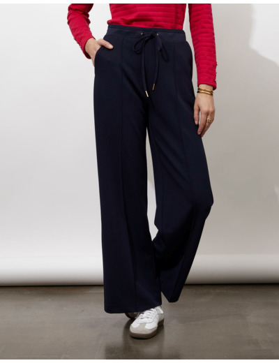 Pantalon long uni MARINE Femme