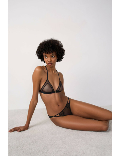 Culotte bikini en tulle