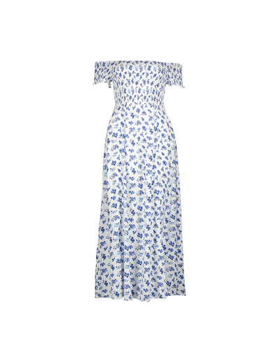 Robe midi en viscose