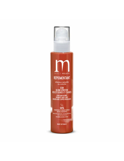 Soin repigmentant cheveux naturels ou colorés blond vénitien